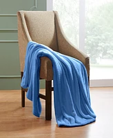 Superior Wrinkle Resistant Plush Fleece Throw, 50" x 60"