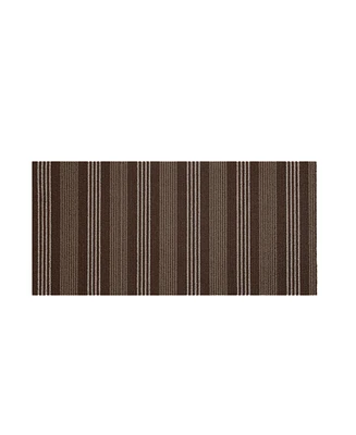 Nautica Polyvinyl Chloride Loop Utility Indoor or Outdoor Striped Mat
