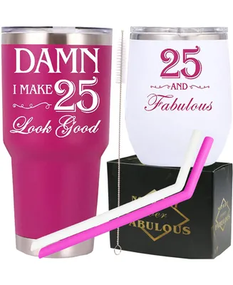 25th Birthday Gifts for Women: Decorations, Tumbler, and Presents for 25-Year-Old Woman - Celebrate in Style with These Unique Birthday Accessories