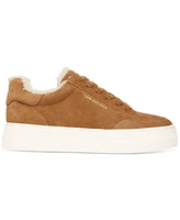 Sam Edelman Women's Wess Cozy Lace-Up Low-Top Sneakers