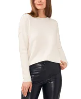 Vince Camuto Cozy Long Sleeve Extend Shoulder Sweater