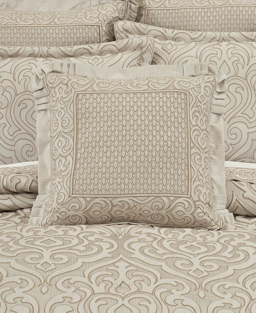 J Queen New York Lazlo Embellished Decorative Pillow, 20" x 20"