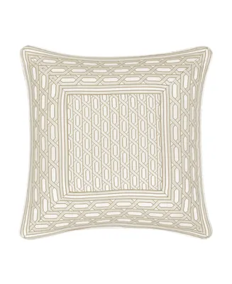 J Queen New York Metropolitan Square Decorative Throw Pillow, 20"