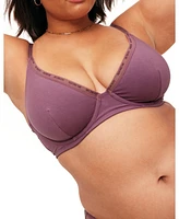 Adore Me Plus Size Noraeen Unlined Plunge Bra