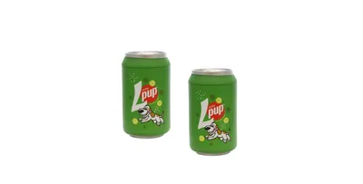 Silly Squeaker Soda Can Lucky Pup, 2-Pack Dog Toys