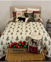 Donna Sharp Cedar Lodge Reversible -Piece Quilt Set