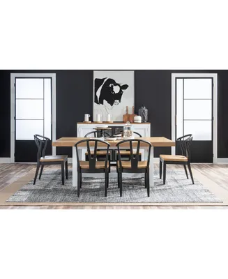 Closeout! Franklin 7pc Dining Set (Table + 6 Chairs)