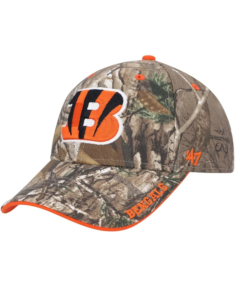 Men's '47 Black Cincinnati Bengals MVP Adjustable Hat