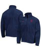 Men's Columbia Navy Cleveland Guardians Steens Mountain Full-Zip Jacket