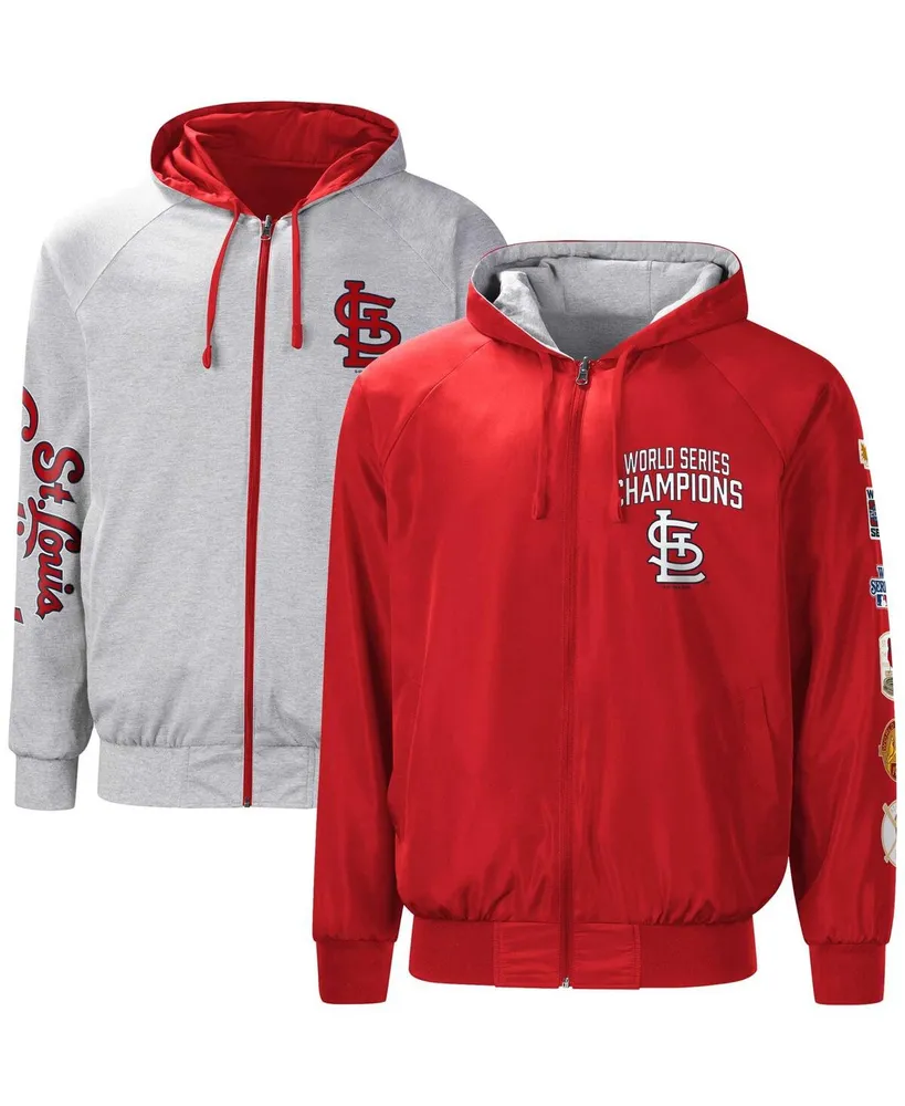 St. Louis Cardinals G-III Sports by Carl Banks Earned Run Full-Zip