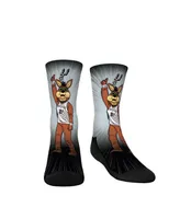 Youth Boys and Girls Rock 'Em Socks San Antonio Spurs Mascot Pump Up Crew Socks