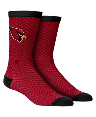Men's Rock 'Em Socks Arizona Cardinals Herringbone Dress Socks