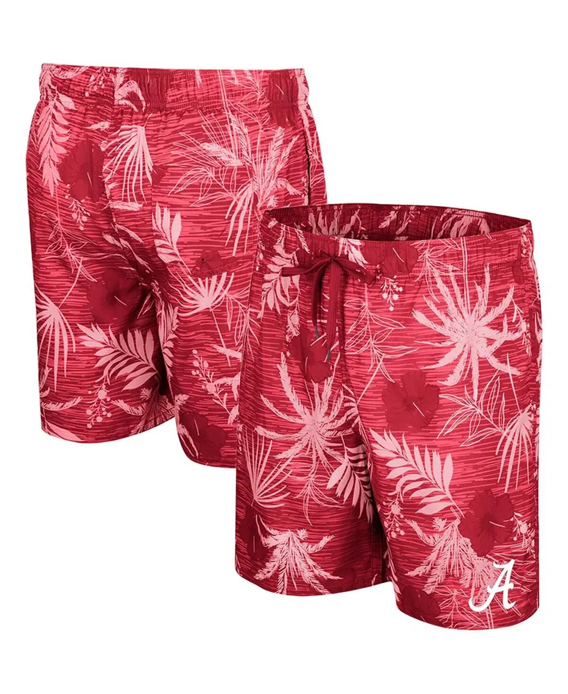 Men's Colosseum Crimson Alabama Tide What Else is New Swim Shorts