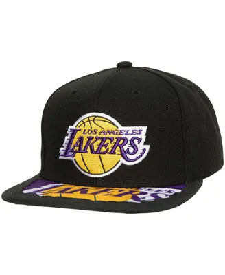 Men's Mitchell & Ness Los Angeles Lakers Munch Time Snapback Hat