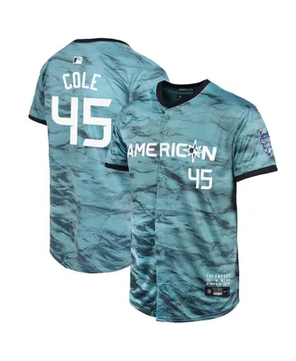 Big Boys Nike Gerrit Cole Teal American League 2023 Mlb All-Star Game Limited Player Jersey