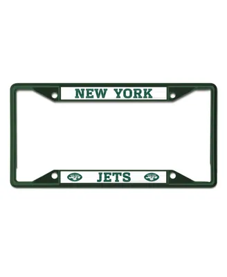 Wincraft New York Jets Chrome Color License Plate Frame