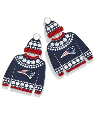 Women's Baublebar New England Patriots Sweater Earrings