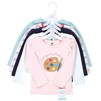 Hudson Baby Toddler Girls Long Sleeve T-Shirts