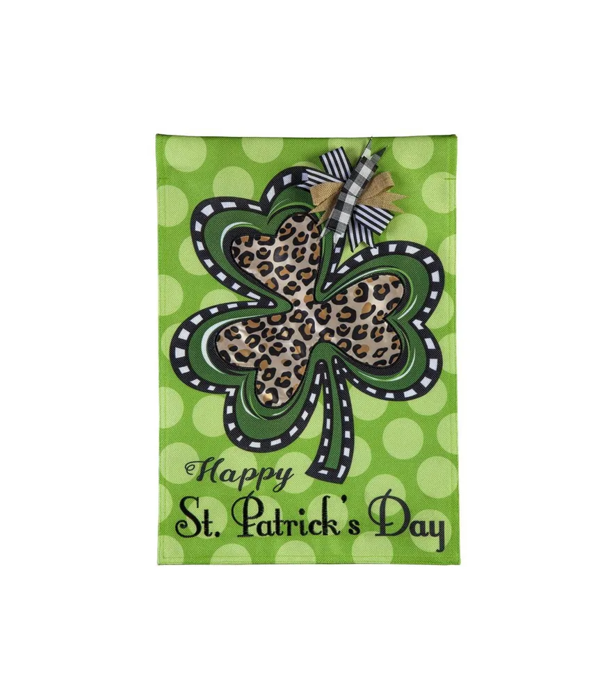 Northlight 24in Burlap Bows And Shamrocks Indoor St. Patricks Day Garland &  Wreath Set, Color: Green - JCPenney