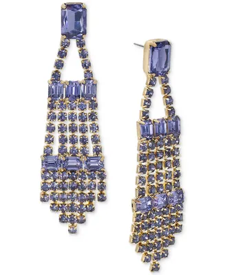 I.n.c. International Concepts Gold-Tone Beaded Chandelier Earrings, Created for Macy's