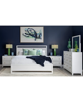 Summerland 3pc Bedroom Set (California King Panel Bed, Dresser, Nightstand)