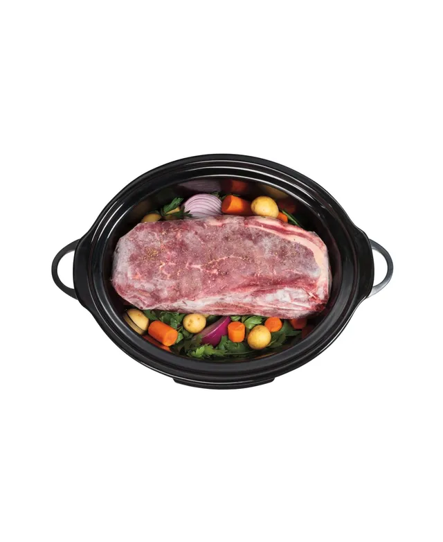 Hamilton Beach Set and Forget 6 Qt. Programmable Slow Cooker - Macy's