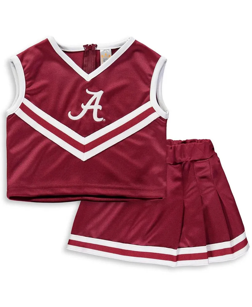 Big Girls Crimson Alabama Tide Two-Piece Cheer Set