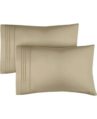 Pillowcase Set Of 2 Soft Double Brushed Microfiber