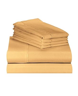 California King 6PC Silky Soft Cooling Deep Pocket Performance Sheet Set