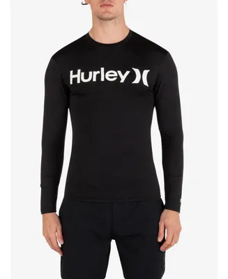 Hurley Men's Oao Quick Dry Rashguard Long Sleeve T-shirt