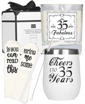 35th Birthday Gifts for Women: Tumbler, Decorations, and Gift Ideas for Turning 35 Years Old - Perfect for Celebrating Milestone Birthdays