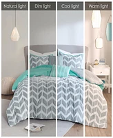 Closeout! Intelligent Design Nadia Reversible -Pc. Comforter Set