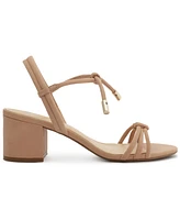 Arezzo Women's Camila Mid Block Heel Sandals