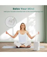 Costway 4L Ultrasonic Humidifier with 2 Mist Levels 12H Timer Sleep Mode for Large Room