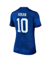 Women's Nike Lindsey Horan Royal Uswnt 2023 Away Replica Jersey