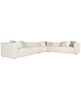 Bliss 161" 4-Pc. Fabric Modular Sectional, Created for Macy's