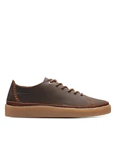 Clarks Men's Collection Oakpark Leather Low Top Casual Shoes