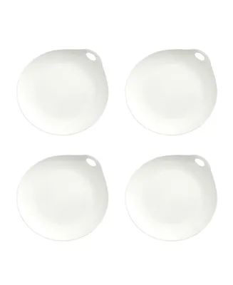 Nambe Portables 4 Piece Dinner Plates, Service for 4