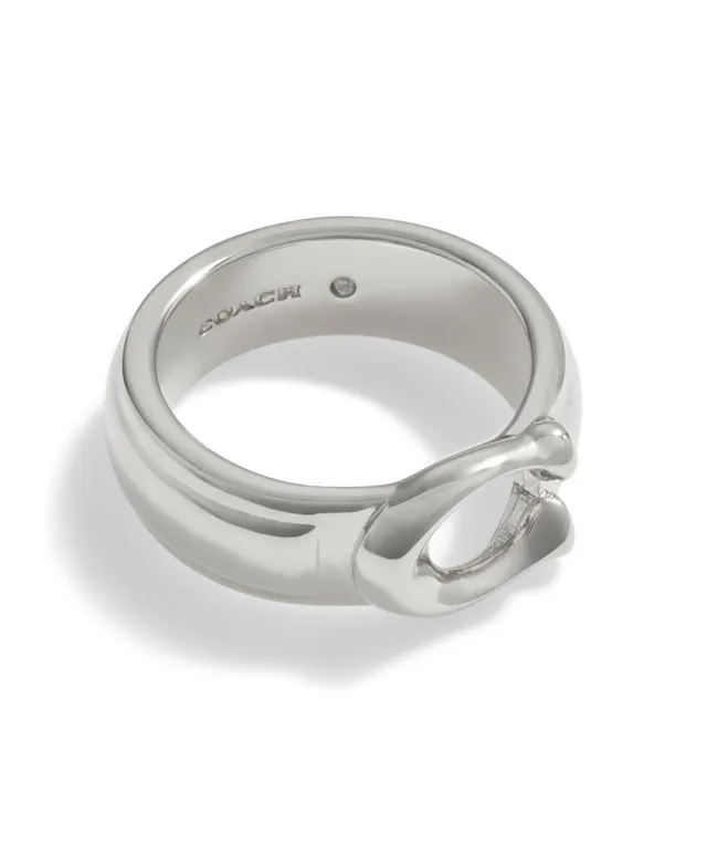 COACH®  Signature Metal Ring Set