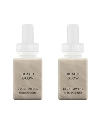 Pura Becki Owens - Beach Glow - Home Scent Refill - Smart Home Air Diffuser Fragrance - Up to 120-Hours of Premium Fragrance per Refill