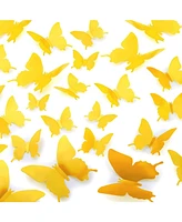 3D Removable Butterfly Wall Decor with 3 Wing Designs
