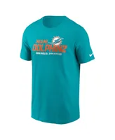 Men's Nike Aqua Miami Dolphins Local Essential T-shirt