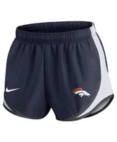 Women's Nike Navy Denver Broncos Performance Tempo Shorts