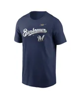Men's Nike Navy Milwaukee Brewers Bierbrauer Hometown T-shirt