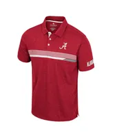 Men's Colosseum Crimson Alabama Crimson Tide No Problemo Polo Shirt