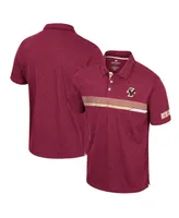 Men's Colosseum Maroon Boston College Eagles No Problemo Polo Shirt