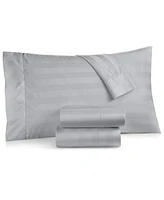 Last Act! Charter Club 1.5" Stripe 550 Thread Count 100% Cotton 3-Pc. Sheet Set, Twin, Exclusively at Macy's