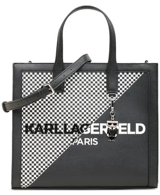 Karl Lagerfeld Paris Nouveau Leather Tote