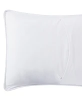 Videri Home Coastal Palm Embroidered 3-Piece Quilt Set