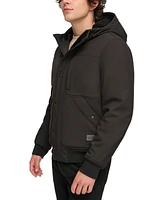 Levi's Men's Soft Shell Sherpa Lined Hooded Jacket